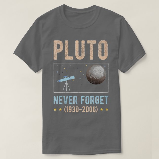 T-shirt Pluton de Never (Design devant)