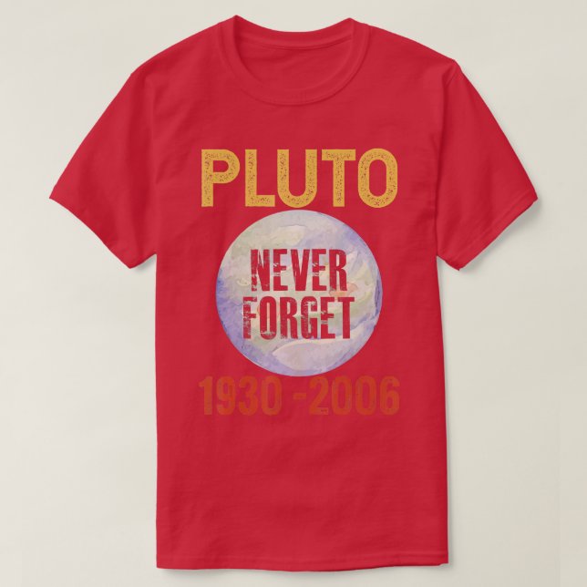 T-shirt Pluton de Never (Design devant)