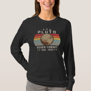 T-shirt Pluton n'oublie jamais 1930 - 2006 Retro Funny Spa