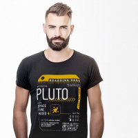 Pluton Planet Temps Voyage Passe d'embarquement
