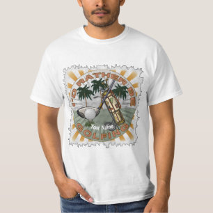 T-shirt Plutôt en train de jouer au golf
