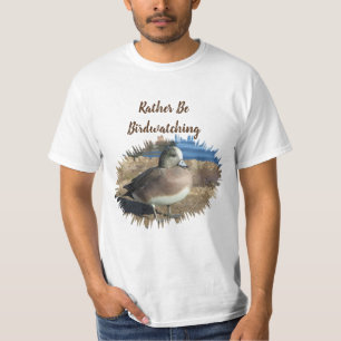 T-shirt Plutôt Être Observation D'Oiseaux Sauvages Hobby F
