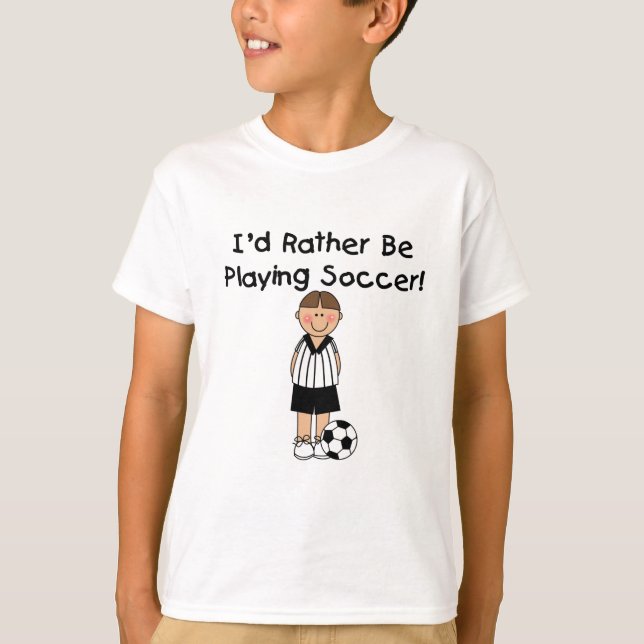 T-shirt Plutôt le football de jeu (Devant)