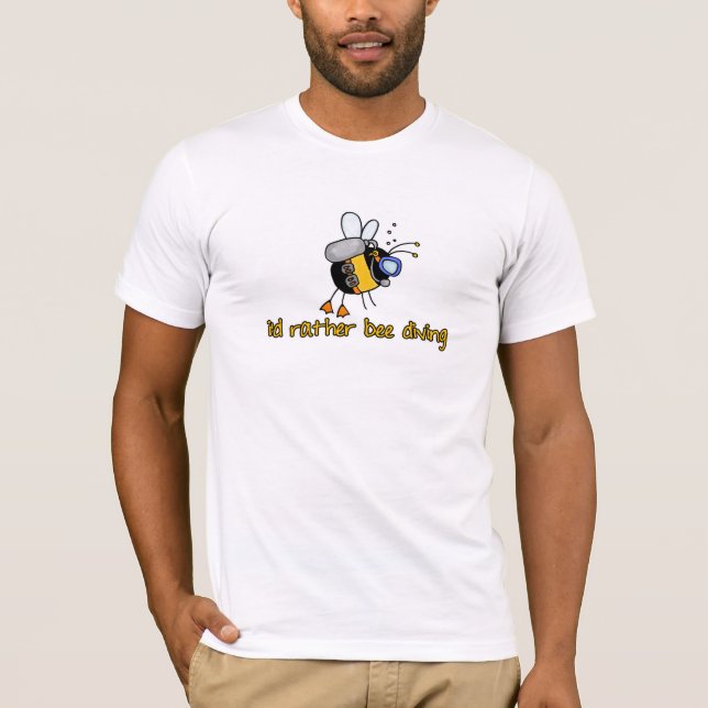 T-shirt plutôt plongée d'abeille (Devant)