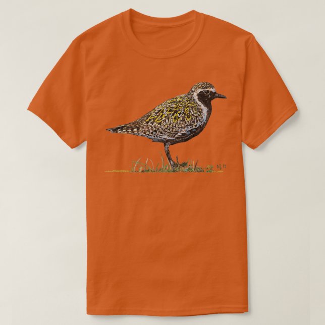 T-shirt Pluvier doré Klea Pacific (Design devant)