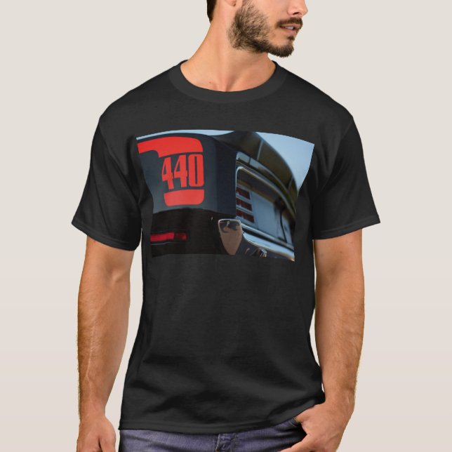 T-shirt Plymouth 1970 Cuda 440 (Devant)