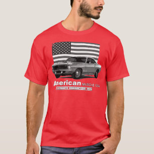 T-shirt Plymouth Barracuda Muscle Américaine 60s 70s Vieux