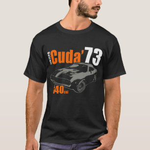 T-shirt Plymouth Cuda Barracuda - Détroit - Mopar