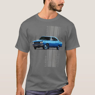 T-shirt Plymouth Road Runner Hemi Muscle Américain Classiq