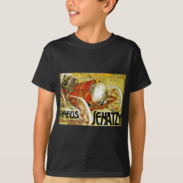 T-shirt Pneus de Pneus, Senatzy Grand prix Bruxelles (Devant)