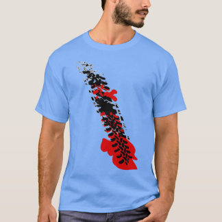 T-shirt Pneus sanglants piste 1