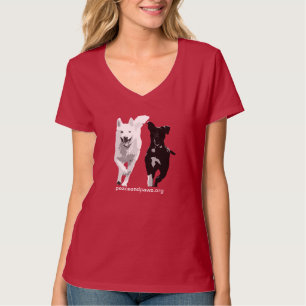 T-shirt PNP étourdi et avant un de scintillement dégross