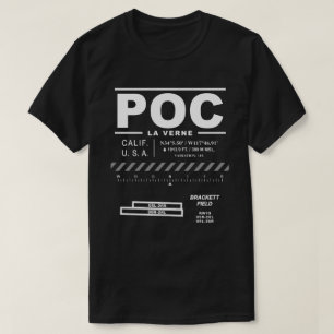T-shirt POC de l'aéroport Brackett Field