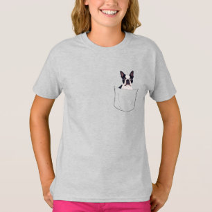 T-shirt Poche de Pékin - Boston Terrier Dog