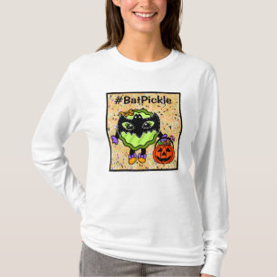 T-shirt Poche Drôle Halloween Pickle