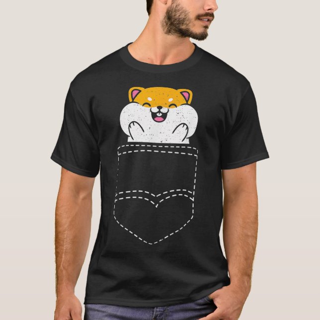 T-shirt Poche Hamster Hamster - Les animaux de compagnie d (Devant)
