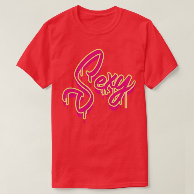 T-shirt Poche sexy (Design devant)