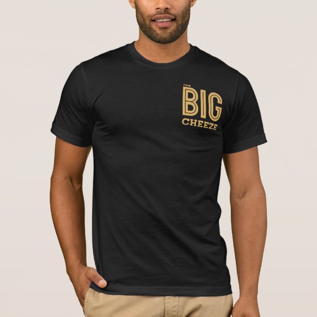 T-shirt Poche T - le grand Cheeze de toile de Bella (Devant)