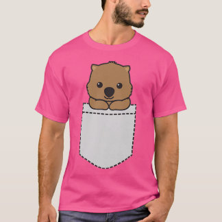 T-shirt Poche Wombat