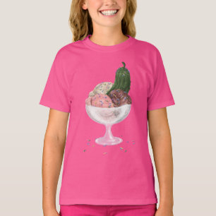 T-shirt Poches dans la crème glacée