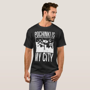 T-shirt Pochinki est ma ville