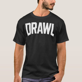 T-shirt Pochoir Drawl