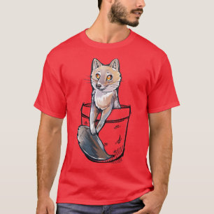 T-shirt Pocket Cut Swift Fox