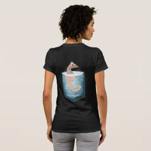 T-shirt Pocket Seahorse