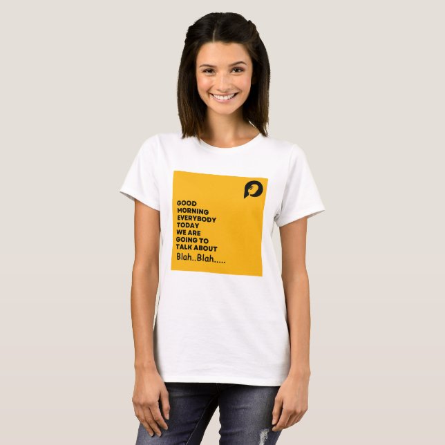 T-shirt Podcast amusant (Devant entier)