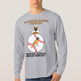 T-shirt Podcast non officiel des Orioles officiels à manch