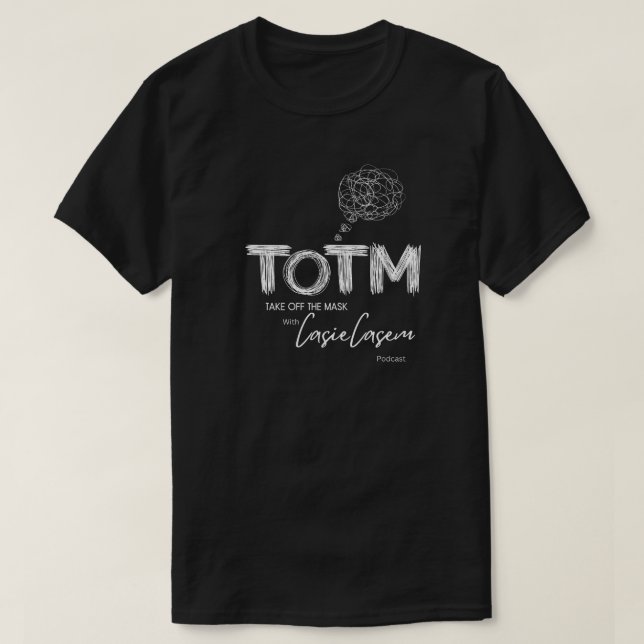 T-shirt Podcast QRCODE_TOTM_Takeoffthemask (Design devant)