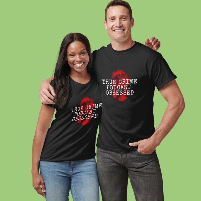 T-shirt Podcast sur le crime réel observé (Créateur téléchargé)