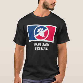 T-shirt Podcasting de ligue