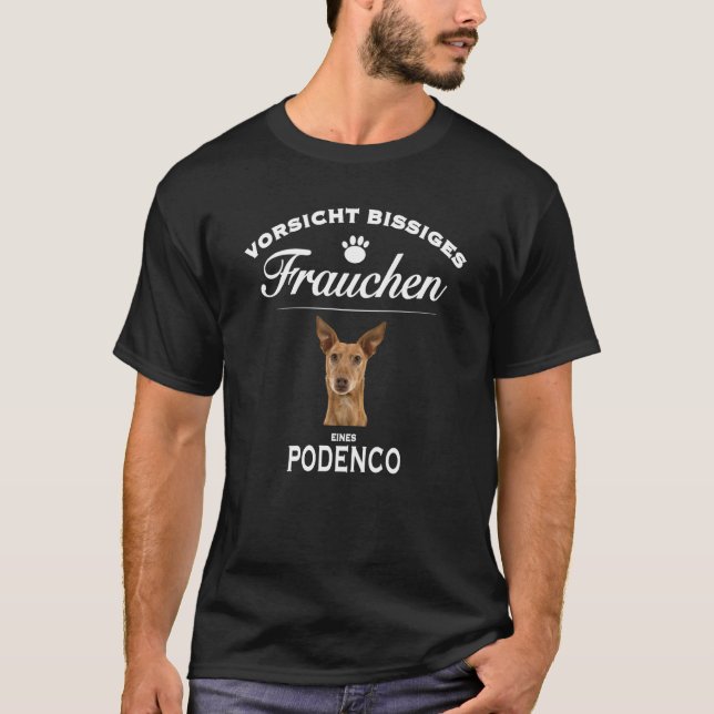 T-shirt Podenco  Snappy Mistress Podenco (Devant)