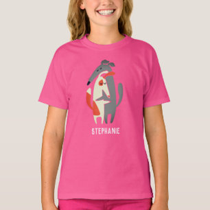 T - Shirt Podenco und Galgo Girls