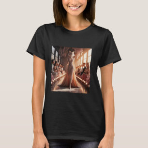 T-shirt Podium Fantastique Beau Chat
