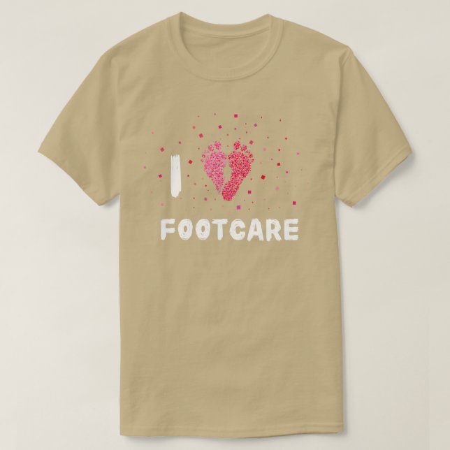 T-shirt Podologie de Footplainer (Design devant)