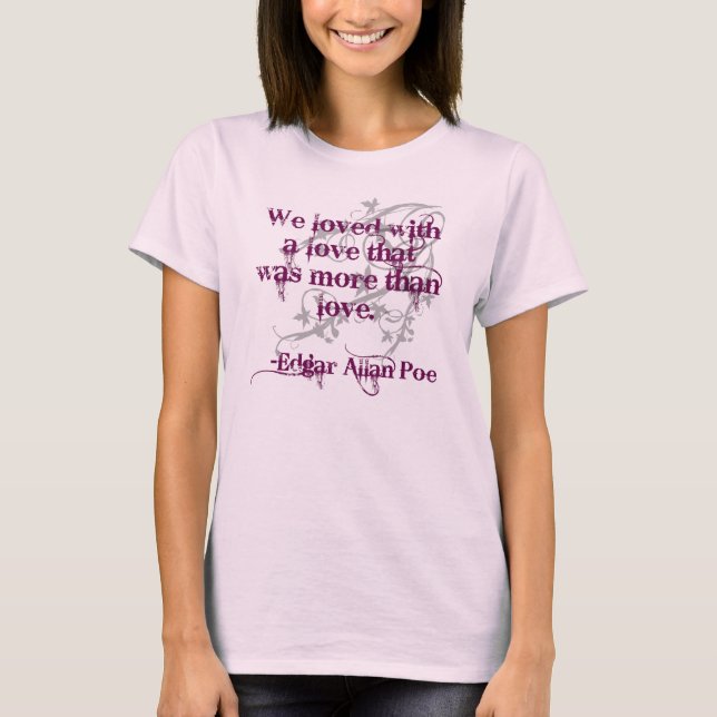 T-shirt Poe {citation} (Devant)
