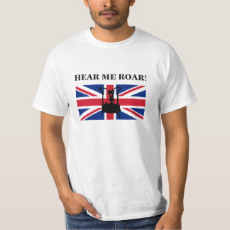 T-shirt Poêle à pression de paraffine " HEAR ME ROAR "
