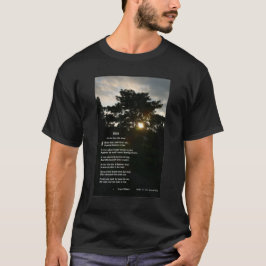 T-shirt Poème "arbres " de Joyce Kilmer