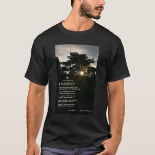 T-shirt Poème "arbres " de Joyce Kilmer