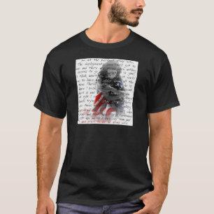 T-shirt poème d'épouse d'armée