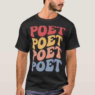 T-shirt Poète Super Retro