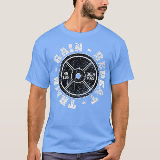 T-shirt Poids 45 lb Plaque Poids pluie Gain Répétition
