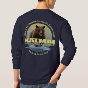 T-shirt POIDS de Katmai (ours Brown)