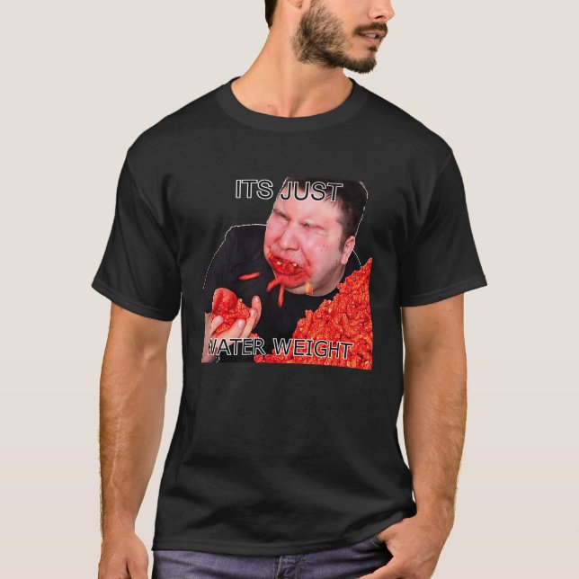 T-shirt Poids Fat Water Nikocado Avocado Meme Pun Fast Fo (Devant)