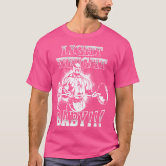 T-shirt Poids léger Barbell Bicep Curl Gym Motivation