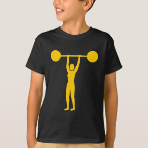 T-shirt Poids Lifting 02 - Ambre