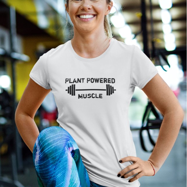 T-shirt Poids musculaires Plantes végétariens (Créateur téléchargé)