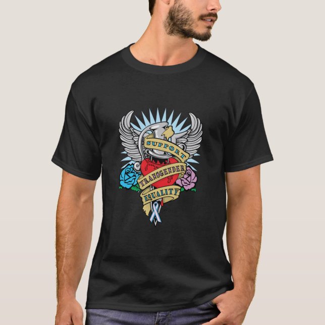 T-shirt Poignard de transsexuel (Devant)
